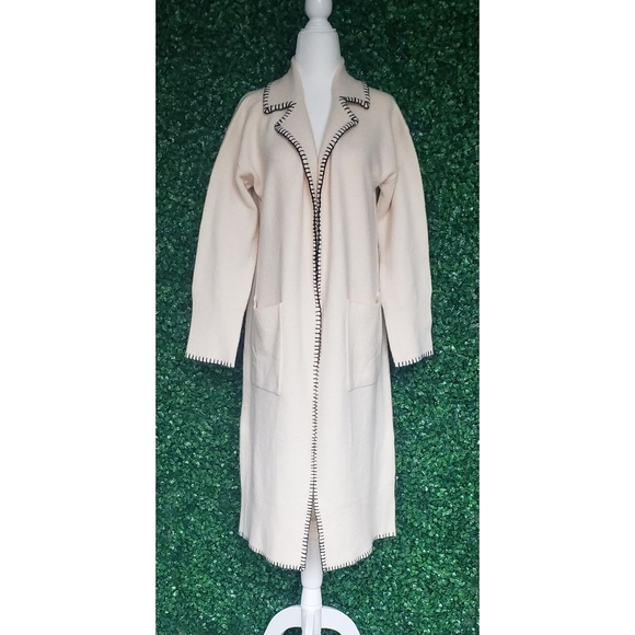 16. NWOT J.Crew Long sweater-coat - Picture 4 of 7